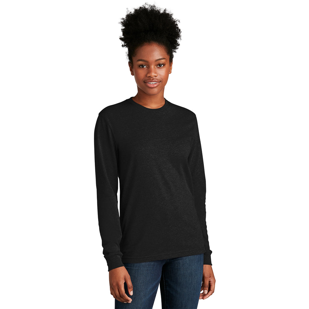 Next Level Apparel Unisex Black CVC Long Sleeve Tee