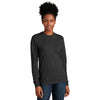 Next Level Apparel Unisex Charcoal CVC Long Sleeve Tee