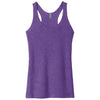 Next Level Women's Purple Rush Tri-Blend Racerback Tank