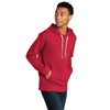 Next Level Unisex Red Beach Fleece Pullover Hoodie