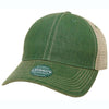 Legacy Kelly Green/Khaki Old Favorite Trucker Cap