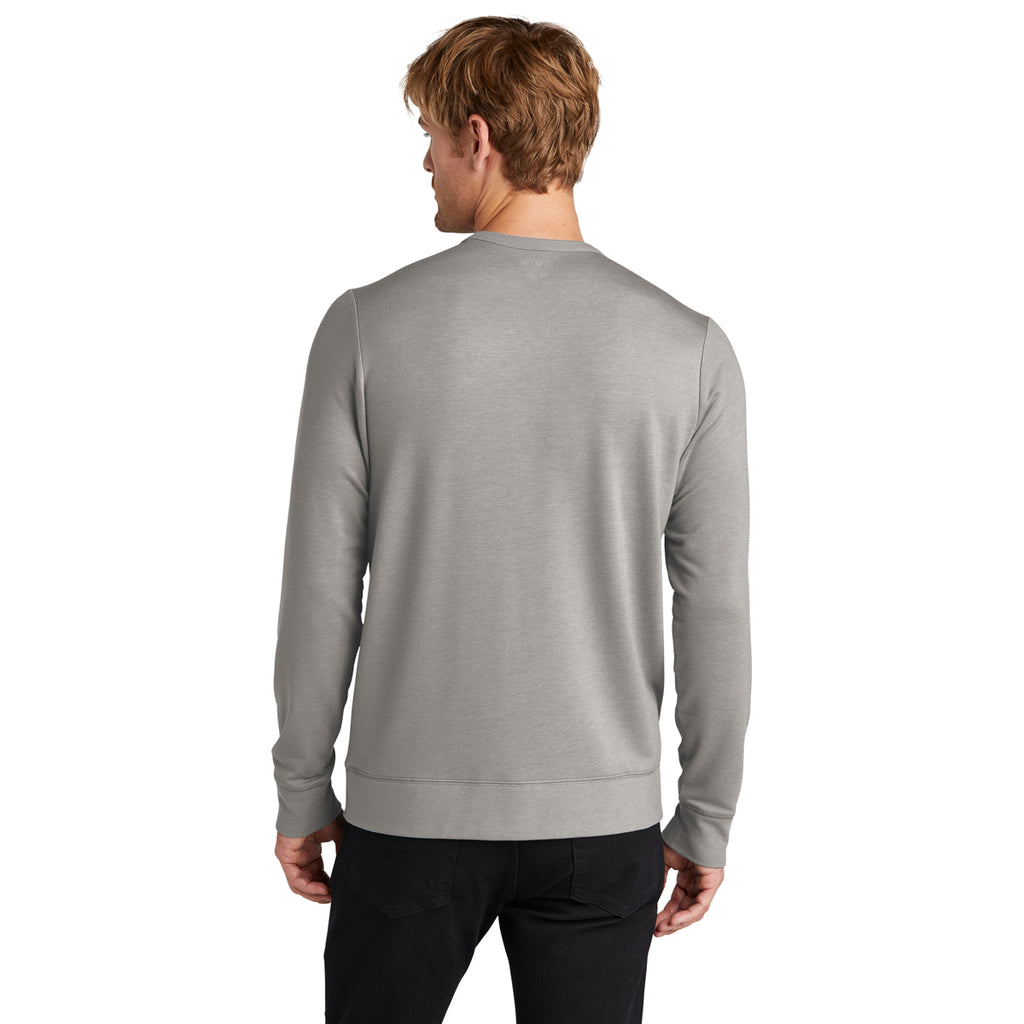 OGIO Men's Petrol Grey Heather Luuma Flex Long Sleeve Crew