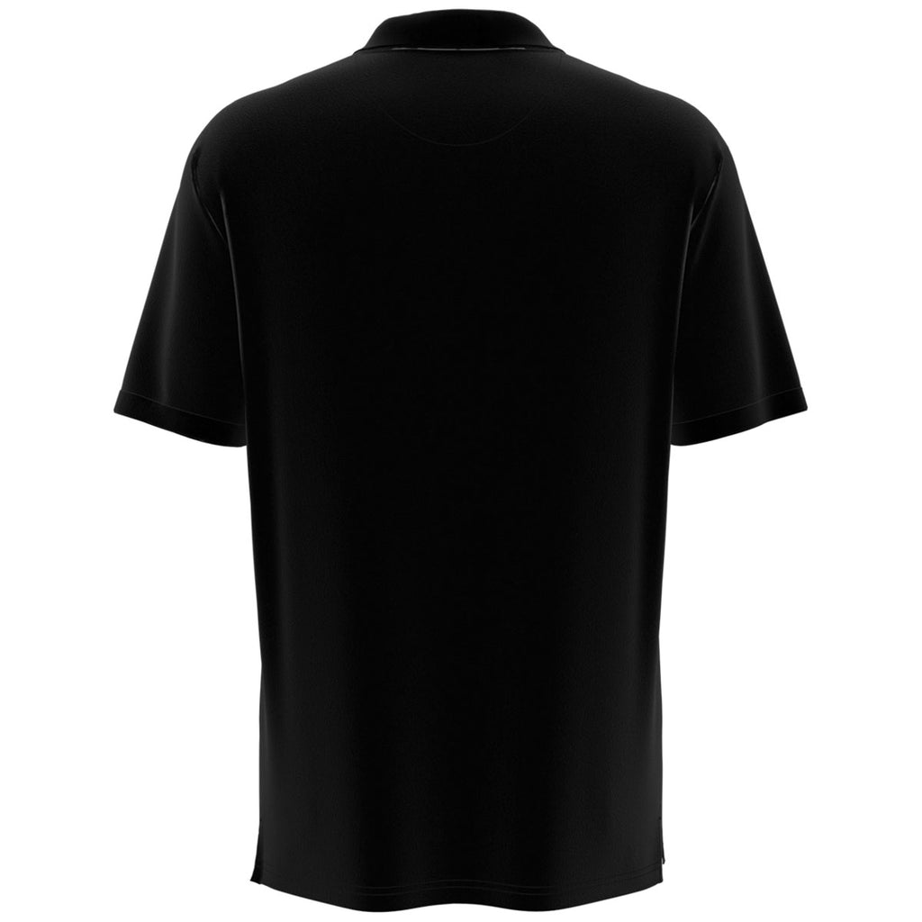 Original Penguin Men's Caviar Black Solid Polo