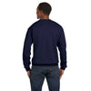 Hanes Unisex Navy 7.8 oz. EcoSmart 50/50 Fleece Crew