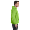 Hanes Men's Lime 7.8 oz. EcoSmart 50/50 Pullover Hood