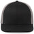 Pacific Headwear Black/Graphite/Black Fusion Trucker Cap