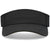 Pacific Headwear Black/Gold Perforated Coolcore Visor