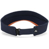 Pacific Headwear Navy/Orange Perforated Coolcore Visor