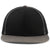 Pacific Headwear Black/Graphite Momentum Team Cap