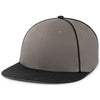 Pacific Headwear Graphite/Black Momentum Team Cap