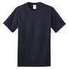 Port & Company Men's Navy Ring Spun Cotton Tee