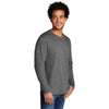 Port & Company Men's Graphite Heather Tri-Blend Long Sleeve Tee