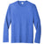 Port & Company Men's Heather Royal Tri-Blend Long Sleeve Tee