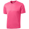 Port & Company Men's Neon Pink Performance Tee