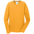 Port & Company Men's Gold Long Sleeve Performance Blend Tee