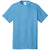 Port & Company Men's Aquatic Blue Cotton Tee