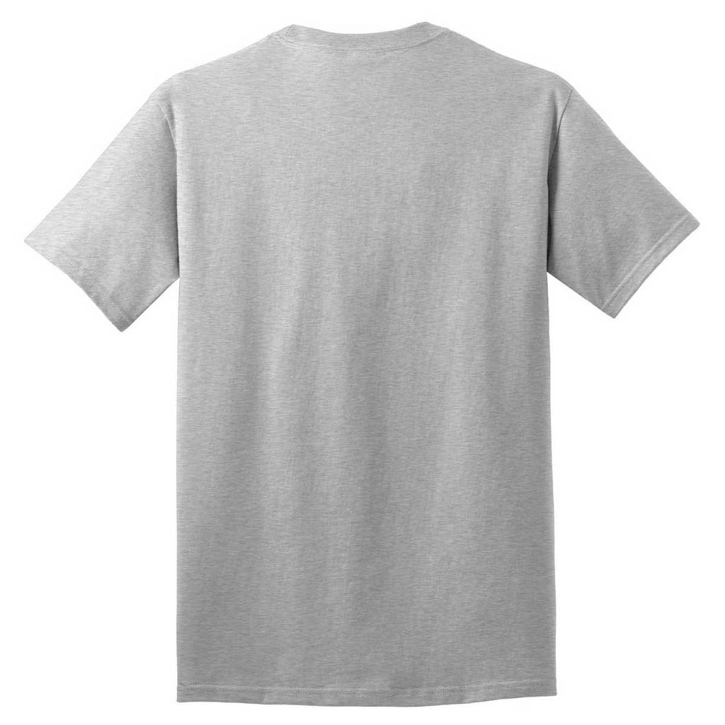 Port & Company Men's Ash Core Cotton Tee