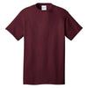 Port & Company Men's Athletic Maroon Core Cotton Tee