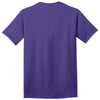 Port & Company Men's Purple Core Cotton DTG Tee