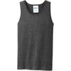 Port & Company Men's Dark Heather Grey Core Cotton Tank Top