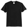 Port & Company Men's Jet Black Tall Core Blend Tee