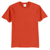 Port & Company Men's Orange Tall Core Blend Tee