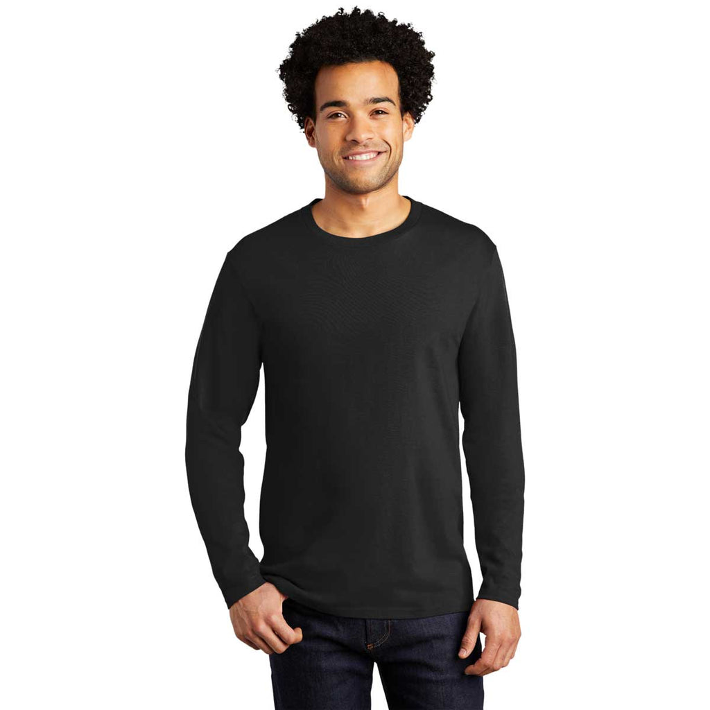 Port & Company Deep Black Long Sleeve Bouncer Tee