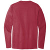 Port & Company Rich Red Long Sleeve Bouncer Tee