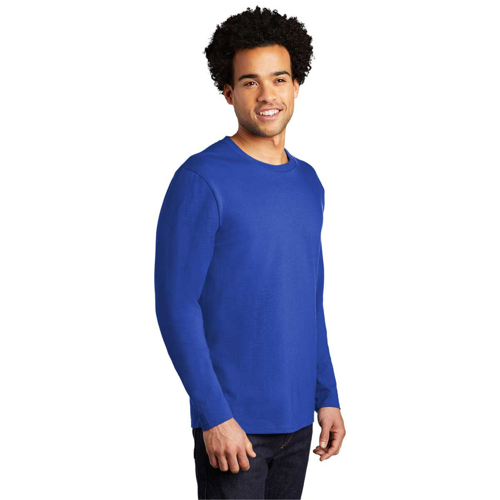 Port & Company True Royal Long Sleeve Bouncer Tee