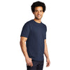 Port & Company Navy Blue Bouncer Pocket Tee