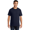 Port & Company Men's Deep Navy Essential Pocket Tee