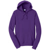 Port & Company Men's Team Purple Fan Favorite Fleece Pullover Hooded Sweatshirt