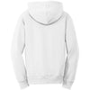 Port & Company Youth White Fan Favorite Fleece Pullover Hooded Sweatshirt