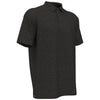 Perry Ellis Men's Caviar Black Space Dye Polo