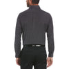 Perry Ellis Men's Caviar Black Heathered Woven Shirt