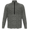 Perry Ellis Men's Grey Heather 1/4 Zip Pullover