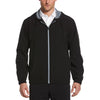 Perry Ellis Men's Caviar Black Full Zip Jacket