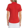 Perry Ellis Women's Salsa Red Classic Polo