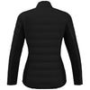 Perry Ellis Women's Caviar Black Fulll-Zip Puffer Jacket