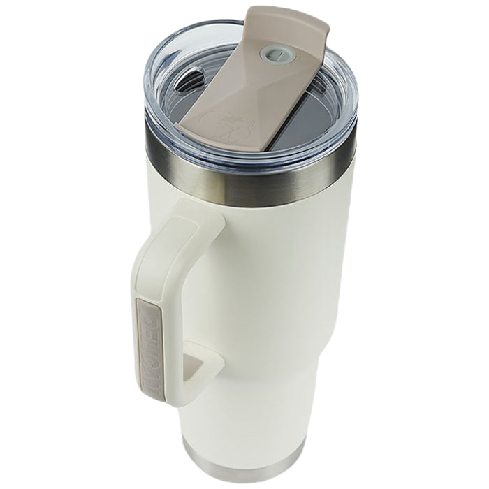 Pelican Cream Porter 40 oz. Recycled Double Wall Stainless Steel Travel Tumbler