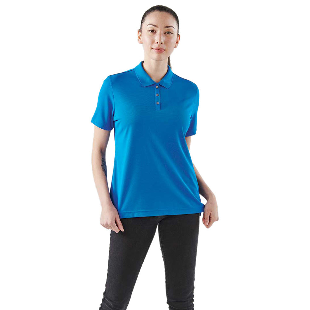 Stormtech Women's Azure Blue Sirocco Sports Polo