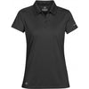 Stormtech Women's Black Phoenix H2X-Dry Polo