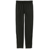 Sport-Tek Men's Black Tricot Track Jogger