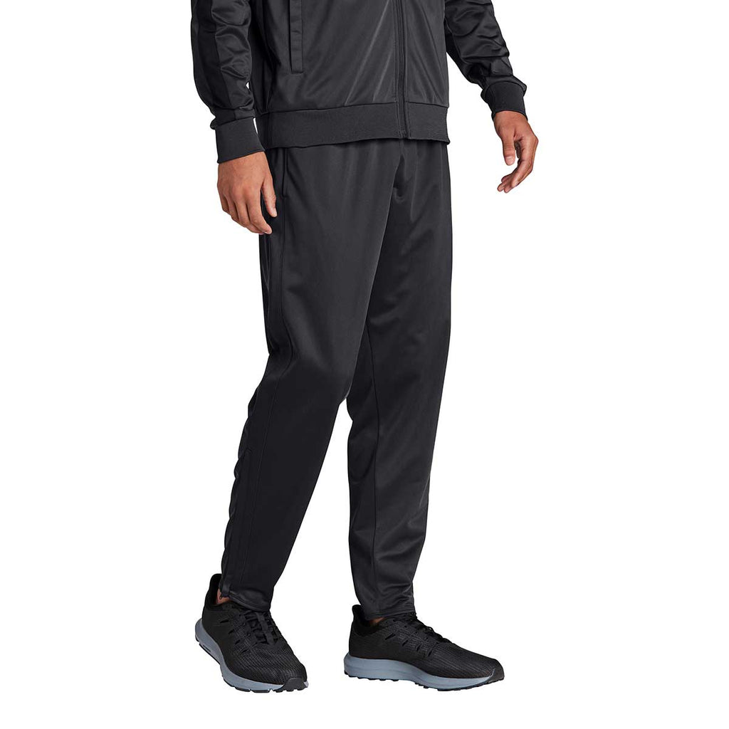 Sport-Tek Men's Graphite Grey Tricot Track Jogger