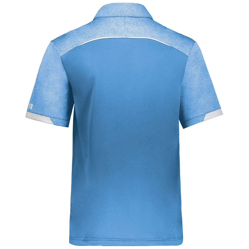 Russell Men's Columbia Blue Legend Polo