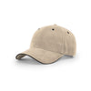 Richardson Stone/Black R-Series Structured Sandwich Visor Cap