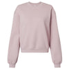 American Apparel Women's Blush ReFlex Fleece Crewneck Sweatshirt