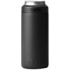 YETI Black Rambler 12 oz Colster Slim Can Cooler