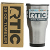 RTIC Silver 30oz Tumbler