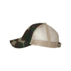 Valucap Green Camo/Tan Sandwich Trucker Cap